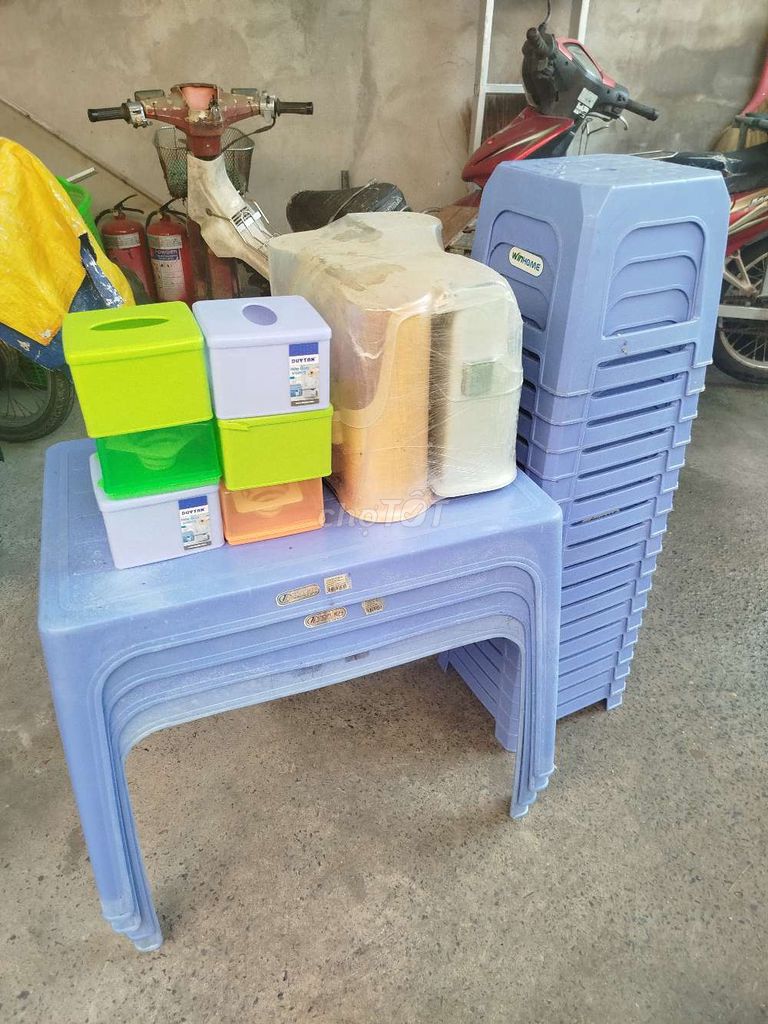 Ghế WinHOME Nhựa Xanh dương. Mua bán Bàn ghế tại Huyện Nhà Bè Tp Hồ Chí Minh được đăng bởi Thông hình 1