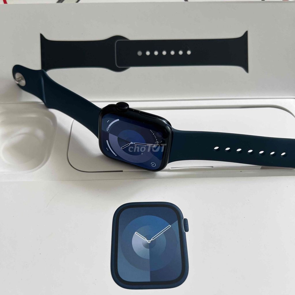 Apple Watch S9 Midnight 45mm 99%. Mua bán Thiết bị đeo thông minh tại Quận Tân Phú Tp Hồ Chí Minh được đăng bởi Phan Tien Sỹ hình 1