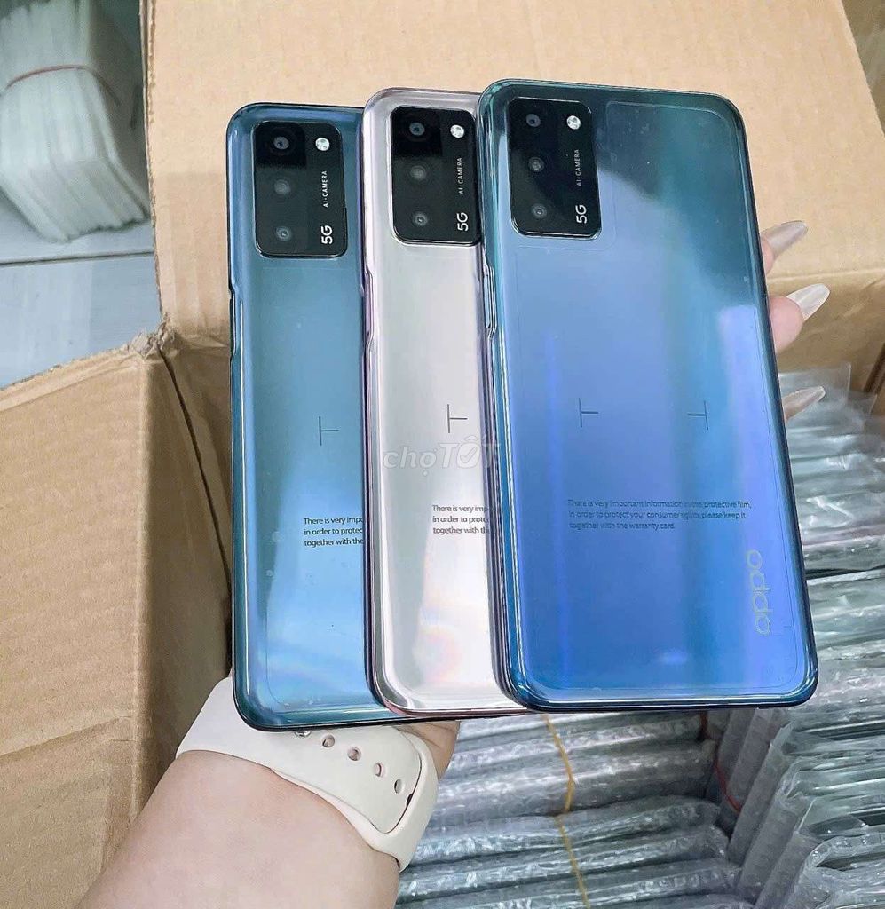 OPPO A55s 5G 256GB Xanh, Bạc, Đen. Mua bán Điện thoại tại Quận Bình Tân Tp Hồ Chí Minh được đăng bởi Smart O84va 32445bon tam hình 1