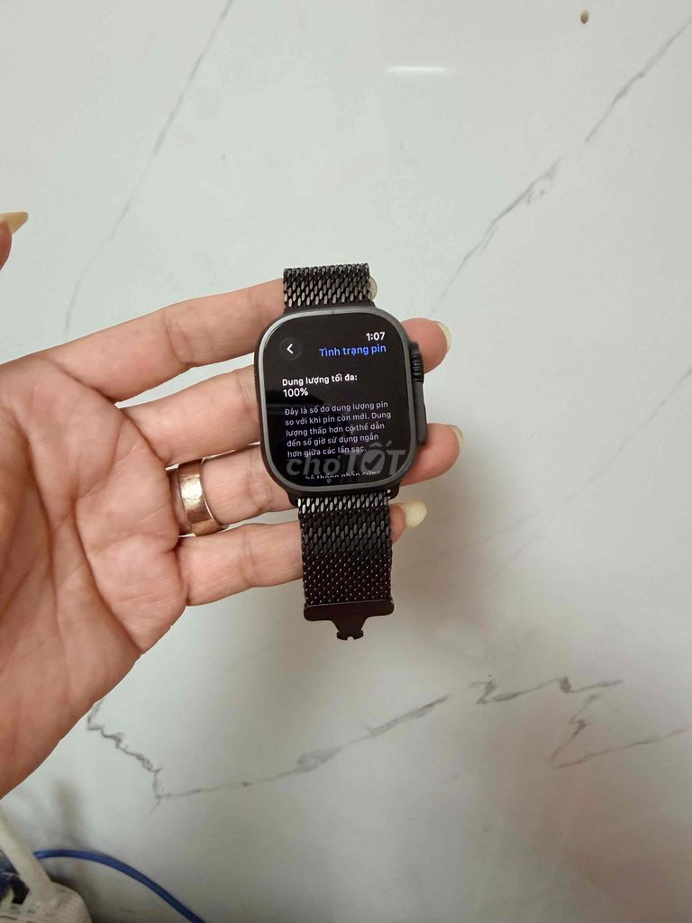 Apple Watch Ultra 2 Titan 49mm Lte Dây Thép. Mua bán Thiết bị đeo thông minh tại Quận 6 Tp Hồ Chí Minh được đăng bởi Chuyên mua bán điện thoại laptop hình 1