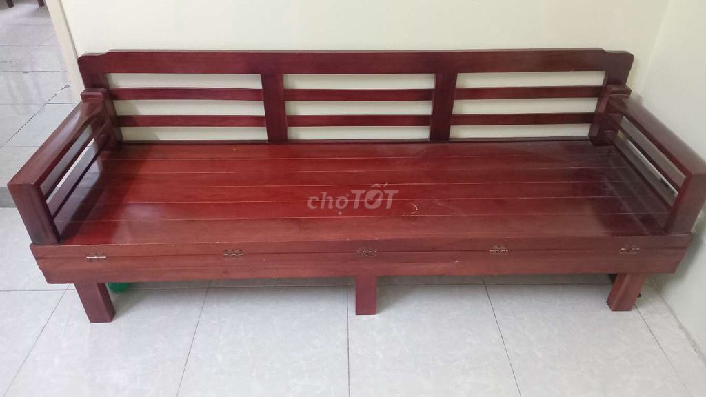 Ghế gỗ tự nhiên Nâu đỏ 1m9x1m2. Mua bán Bàn ghế tại Quận Hoàng Mai Hà Nội được đăng bởi Phạm Mạnh Lân hình 1