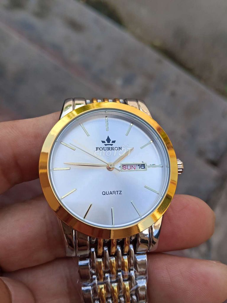 Đồng hồ đeo tay Nam FOURRON Quartz. Mua bán Đồng hồ tại undefined Hải Dương được đăng bởi NGUYỄN ĐỨC LÂN hình 1