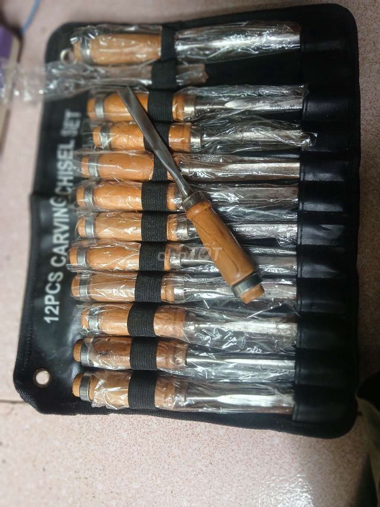 Bộ đục tiện gỗ 12 cái. Mua bán Đồ chuyên dụng, Giống nuôi trồng tại Quận Cầu Giấy Hà Nội được đăng bởi Tạp hóa vật tư giá rẻ tất cả đều mới nha hình 1