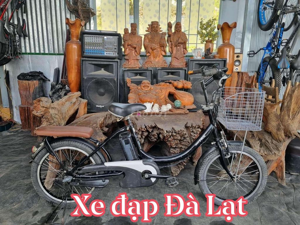 Xe đạp điện Osakar 133 màu Đen. Mua bán Xe điện tại Thành phố Đà Lạt Lâm Đồng được đăng bởi quang le hình 6