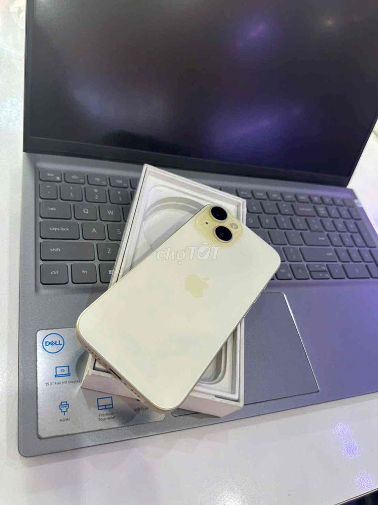 iphone 15-256gb vàng qtế mỹ pin98 zin nguyên khối. Mua bán Điện thoại tại Quận 3 Tp Hồ Chí Minh được đăng bởi Nam Á Mobile hình 1