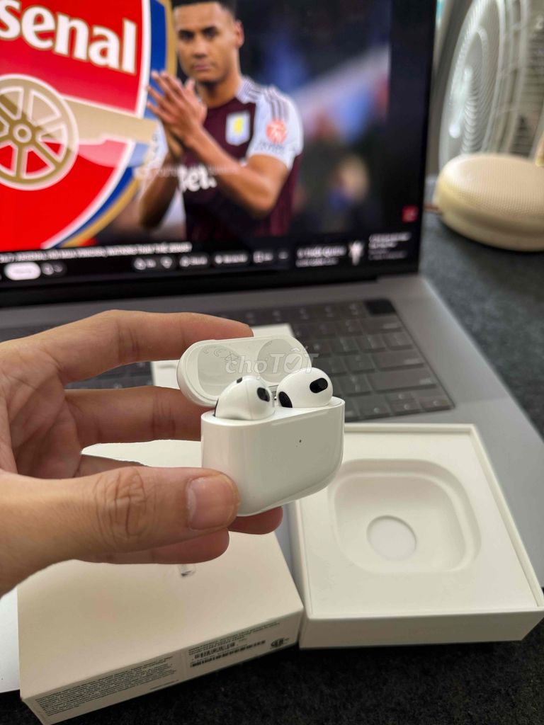 AirPods 3 Fullbox 99. Mua bán Tivi, Âm thanh tại Quận Bình Thạnh Tp Hồ Chí Minh được đăng bởi Táo Care  hình 1