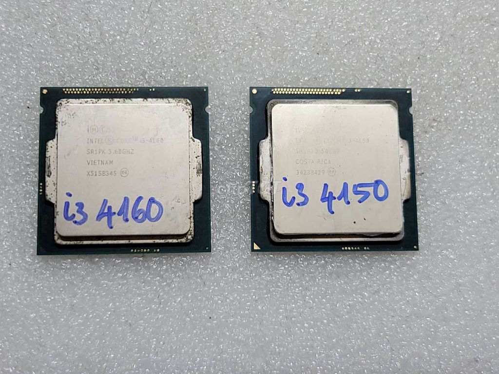 CPU Intel Core i3-4160 SK1150. Mua bán Linh kiện (RAM, Card...) tại Quận 12 Tp Hồ Chí Minh được đăng bởi 113 Đường Đông Bắc Quận 12 hình 1