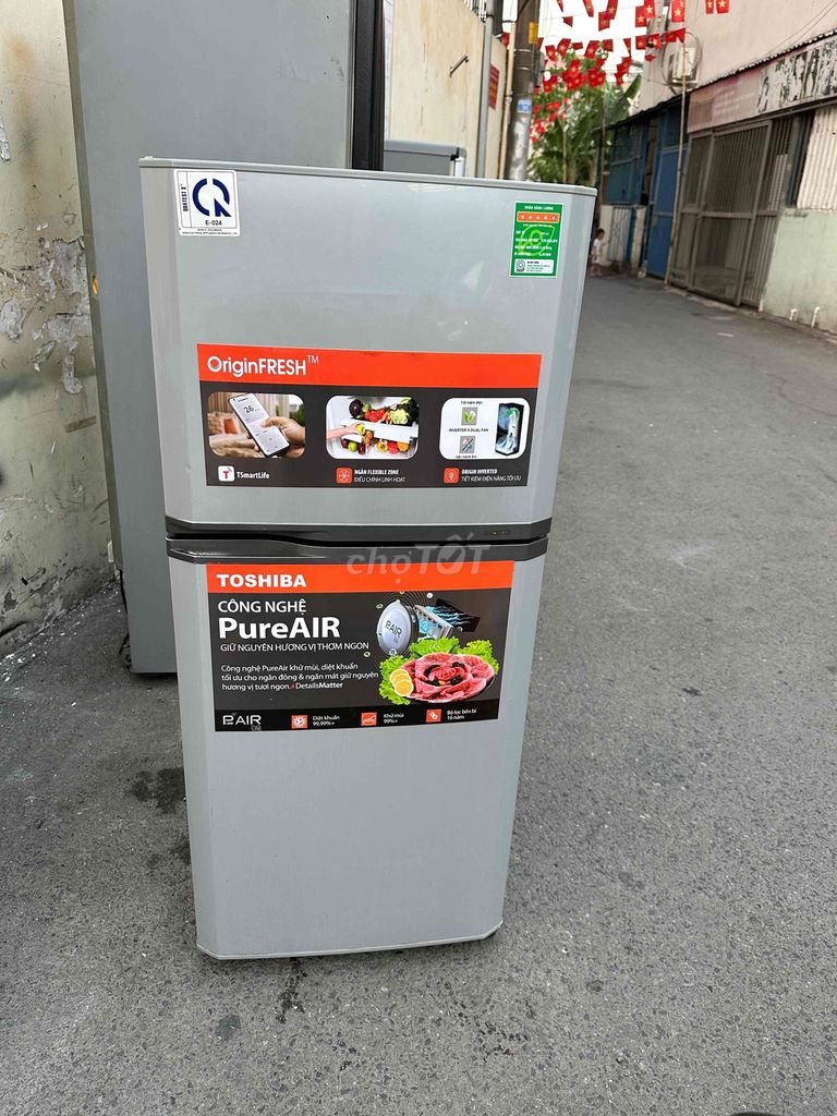 Tủ lạnh Toshiba 140L Xám. Mua bán Tủ lạnh tại Thành phố Thủ Đức Tp Hồ Chí Minh được đăng bởi cường hình 1