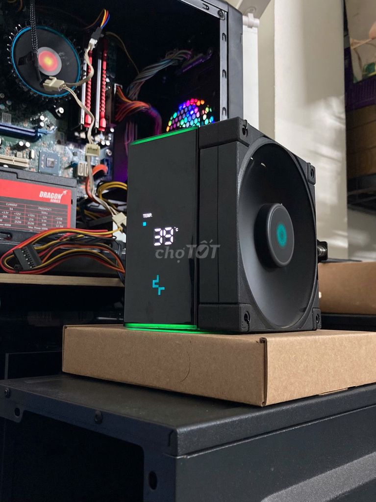 Tản nhiệt CPU DeepCool AK500S Digital Đen. Mua bán Linh kiện (RAM, Card...) tại Quận 12 Tp Hồ Chí Minh được đăng bởi Lâm Đức hình 1