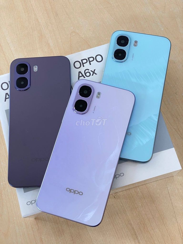 Oppo A6T Tím Xanh dương - GÓP BAO NỢ XẤU. Mua bán Điện thoại tại Quận 12 Tp Hồ Chí Minh được đăng bởi Bích Điện Máy Trả Góp  hình 1