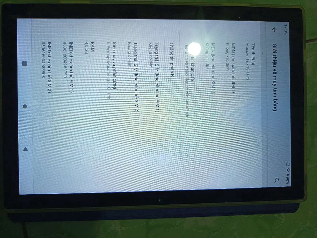 Masstel Tab 10.1 4GB/64GB Vàng đồng. Mua bán Máy tính bảng tại Thành phố Thanh Hóa Thanh Hóa được đăng bởi Tuấn Anh hình 1