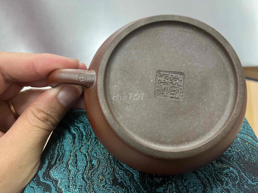 ấm tử sa nung củi