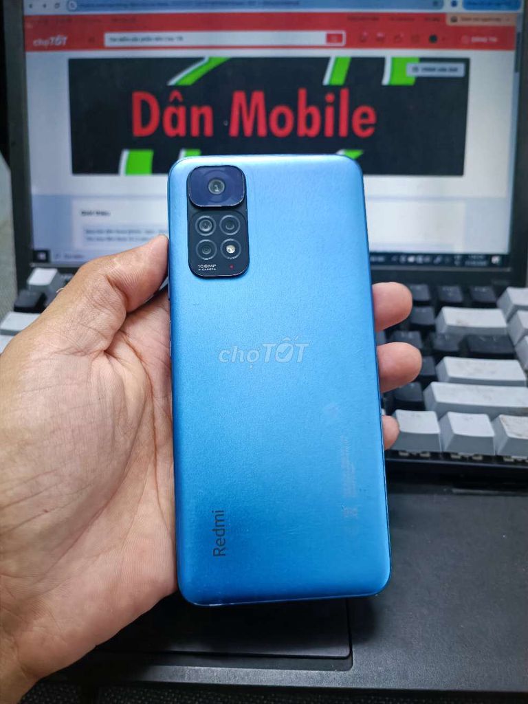 XIAOMI REDMI NOTE 11S 8GB.128GB PIN 5000 HELIO G96. Mua bán Điện thoại tại Quận Bình Thạnh Tp Hồ Chí Minh được đăng bởi Dân Mobile hình 1