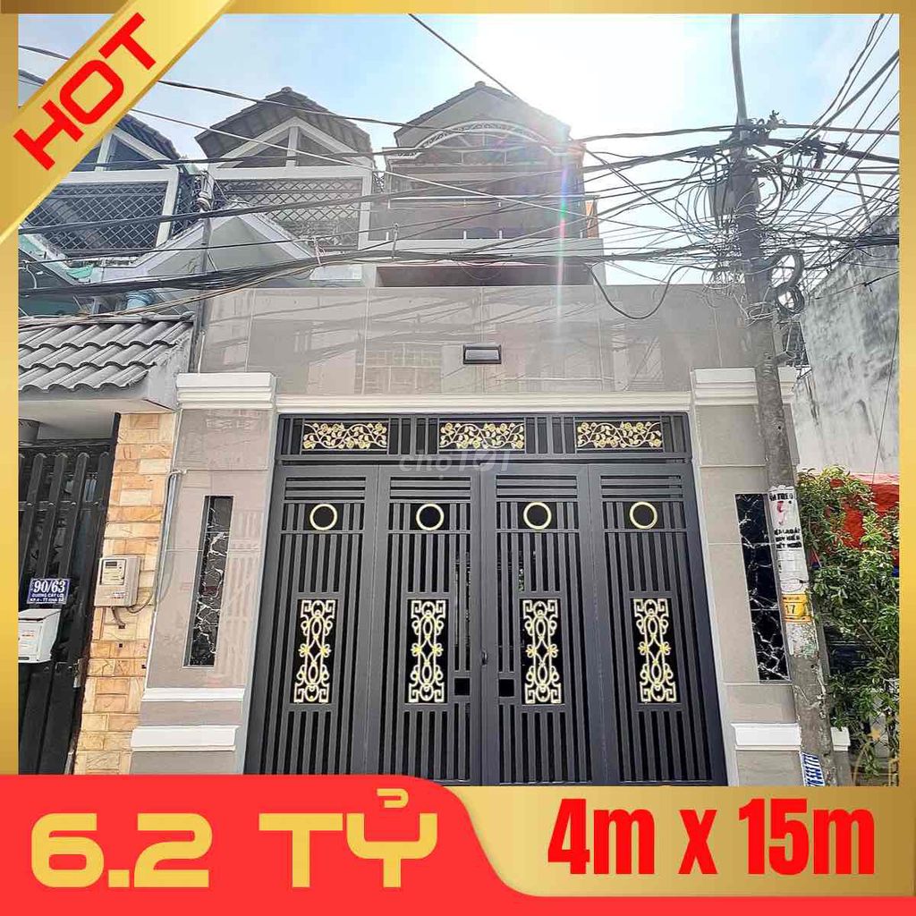 🌟NHÀ PHỐ FULL NỘI THẤT 4X15M - ĐƯỜNG Ô TÔ - DƯƠNG CÁT LỢI, NHÀ BÈ