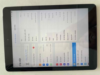 iPad Air bản xài sim 4G xài mượt, loa to, pin trâu
