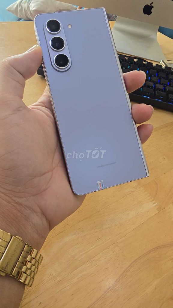 Samsung Z Fold 5 256GB Tím 5G. Mua bán Điện thoại tại Quận Ninh Kiều Cần Thơ được đăng bởi hiển mobile hình 1