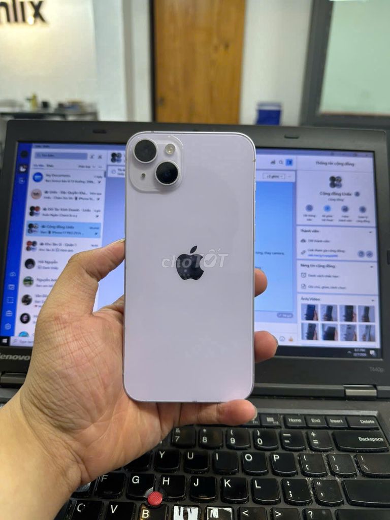 Bán Sỉ 14 Plus Tím VNA Pin 82% có fix. Mua bán Điện thoại tại Quận 1 Tp Hồ Chí Minh được đăng bởi Bùi Minh Trí hình 1