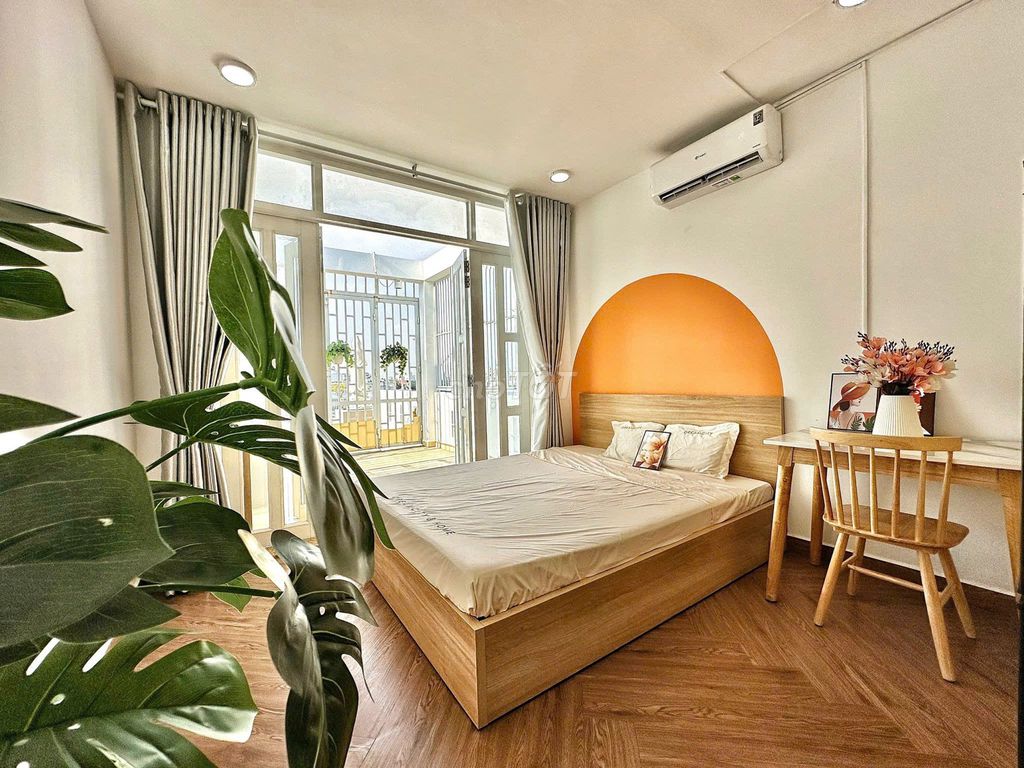 Cho thuê căn hộ có nội thất Huỳnh Tấn Phát - Quận 7 - Giá 4.5Tr 