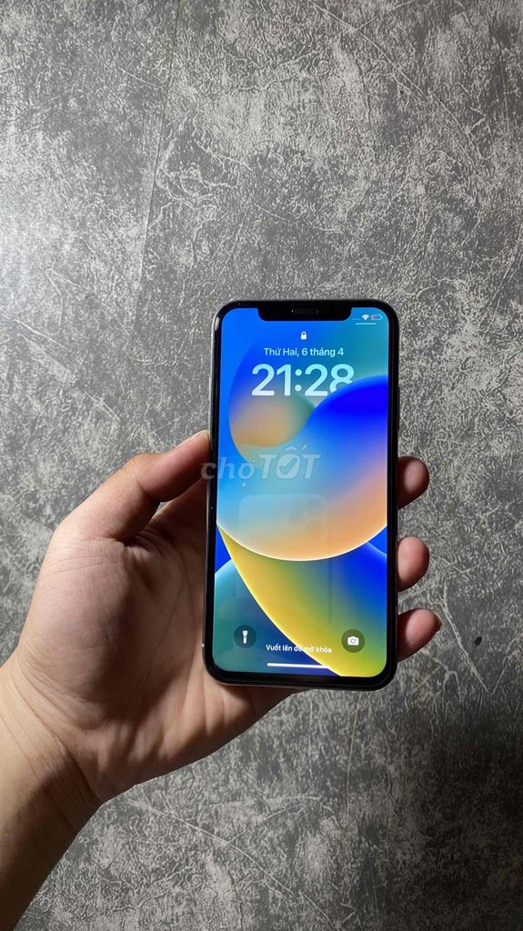 Apple iPhone X 64GB Trắng Đã sử dụng. Mua bán Điện thoại tại Thành phố Thuận An Bình Dương được đăng bởi Văn Hùng hình 1