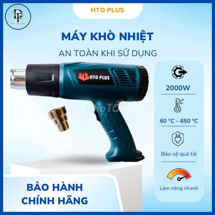 Máy khò nhiệt thổi hơi nóng HTO PLUS 2000W