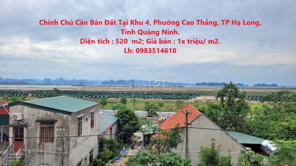 Cần Bán Đất Tại Khu 4, Phường Cao Thắng, TP Hạ Long, Tỉnh Quảng Ninh.. Mua bán Đất tại Thành phố Hạ Long Quảng Ninh được đăng bởi Chính Chủ hình 2