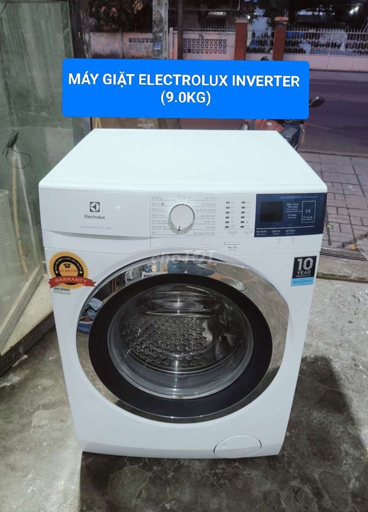 Máy giặt lồng ngang Electrolux Inverter 9.0KG.. Mua bán Máy giặt tại Thành phố Nha Trang Khánh Hòa được đăng bởi Bảo trì điện lạnh Nha Trang hình 1