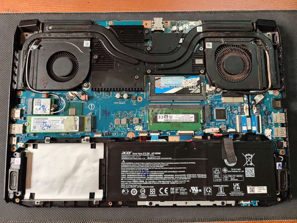 Acer Nitro 5 AN515-57-71VV Đen 16GB Lỗi. Mua bán Laptop tại Quận Bắc Từ Liêm Hà Nội được đăng bởi phạm đức mạnh hình 1