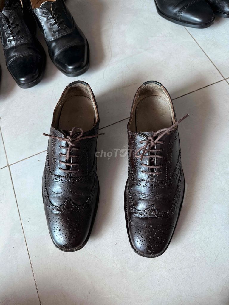 Giày tây Clarks Nam Da thật Nâu 41. Mua bán Giày dép tại Huyện Bình Chánh Tp Hồ Chí Minh được đăng bởi Kim loan hình 1