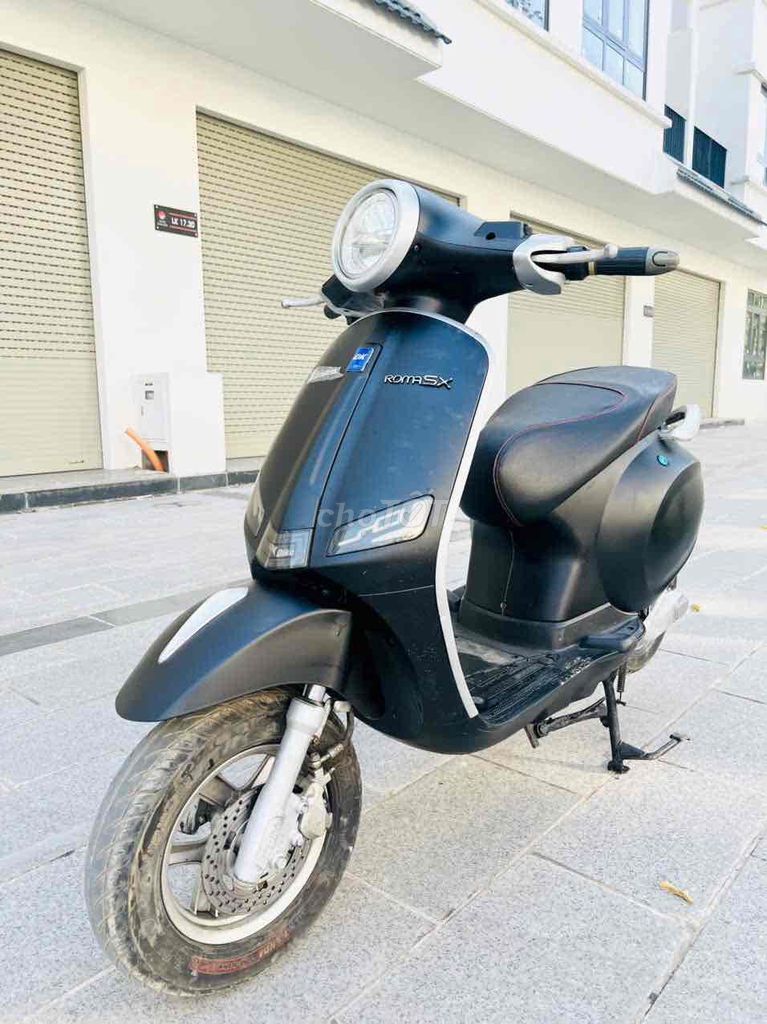 Xe máy điện DK Vespa Roma SX Đen. Mua bán Xe điện tại Quận Nam Từ Liêm Hà Nội được đăng bởi Bùi Anh Dũng hình 3