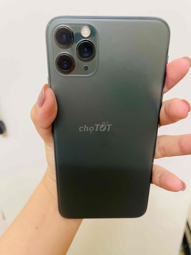 Apple iPhone 11 Pro Max 64GB Xanh. Mua bán Điện thoại tại Quận Long Biên Hà Nội được đăng bởi quỳnh anh hình 1