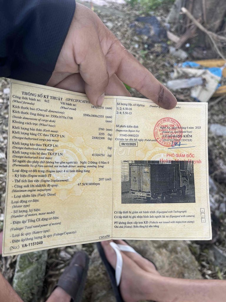 k165 2016. Mua bán Xe tải, xe ben tại Huyện Quỳnh Lưu Nghệ An được đăng bởi Người Vận Chuyển hình 6