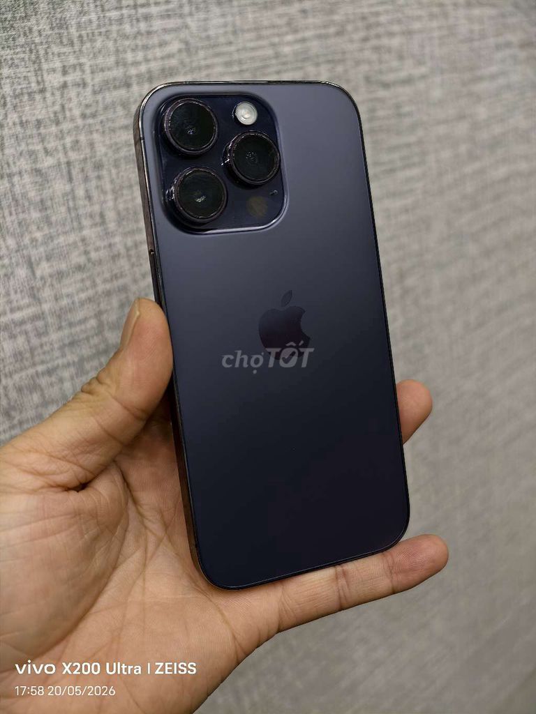 Apple iPhone 14 Pro 128GB Tím 98% đẹp. Mua bán Điện thoại tại Thành phố Buôn Ma Thuột Đắk Lắk được đăng bởi MNmobile hình 1