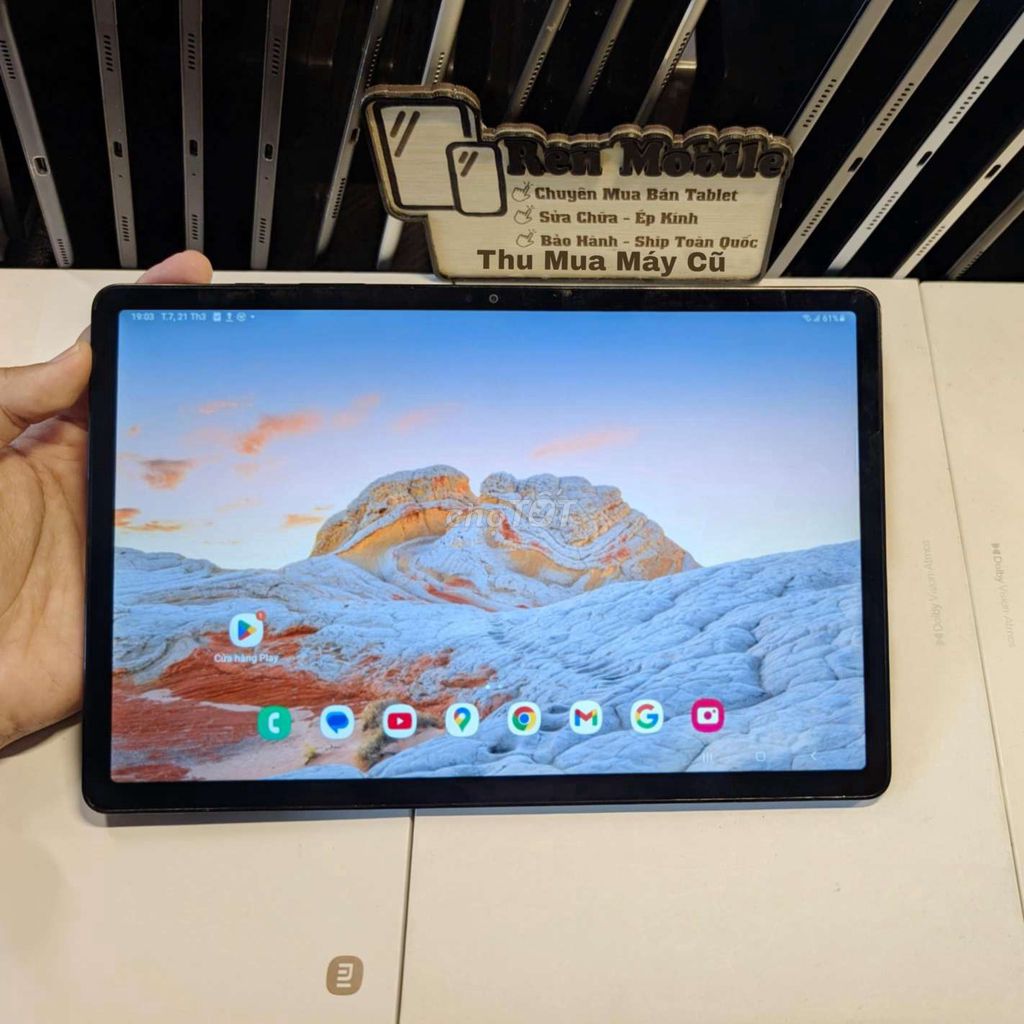 Samsung Tab A9+ 5G và Wifi màn to  học online Plus. Mua bán Máy tính bảng tại Quận 11 Tp Hồ Chí Minh được đăng bởi Ren Store Chính Hãng hình 1