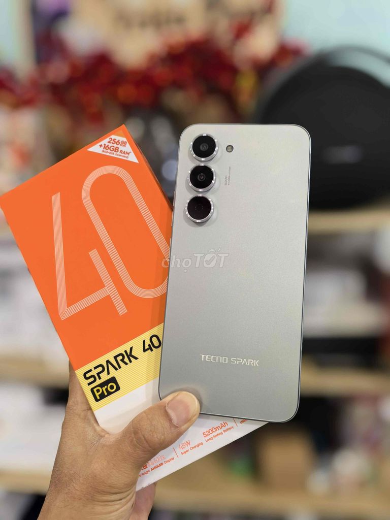 Tecno Spark 40 Pro 256GB fullbox lướt đẹp bh dài. Mua bán Điện thoại tại Quận Bình Tân Tp Hồ Chí Minh được đăng bởi Triệu Phúc hình 1