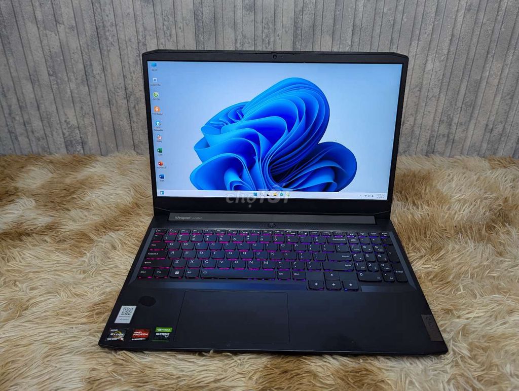 Lenovo Ideapad Gaming 3 Ryzen5/16GB/512GB/3050Ti. Mua bán Laptop tại Thành phố Thuận An Bình Dương được đăng bởi LAPTOP VŨ PMV  hình 1