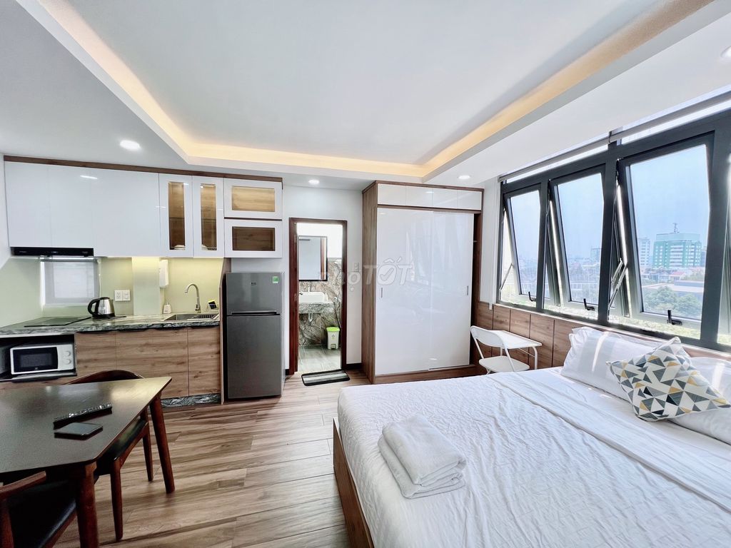 Cho thuê căn hộ Studio Full nội thất gần sân bay Tân Sơn Nhất,cv HVT