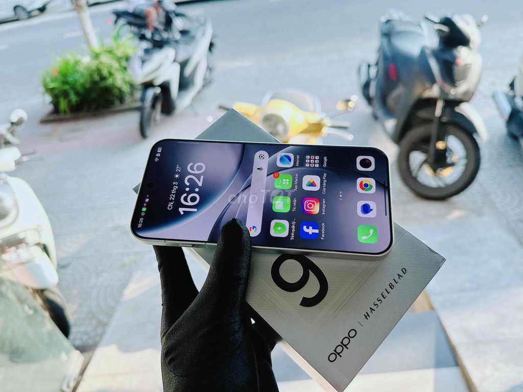 OPPO Find X9 Pro 512G Trắng fulbox likenew ViệtNam. Mua bán Điện thoại tại Quận Hải Châu Đà Nẵng được đăng bởi Hoàng Anh Tuấn hình 1