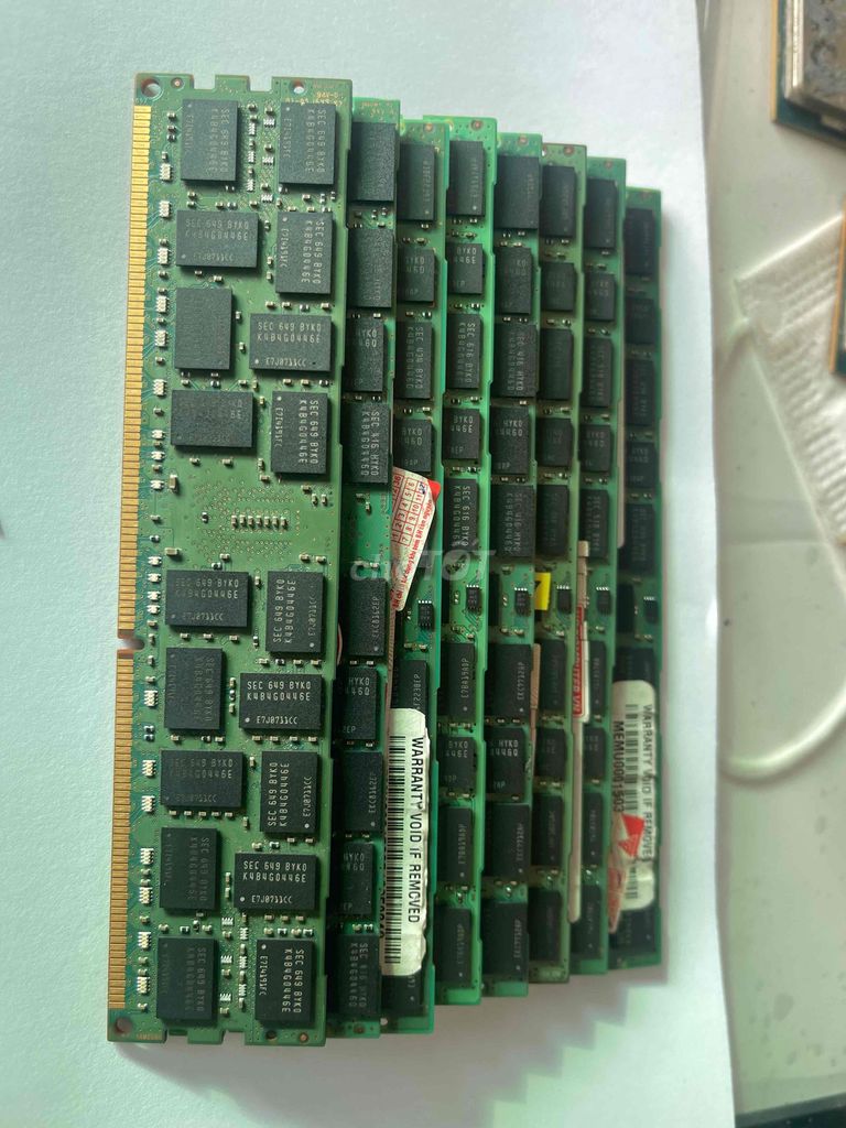 RAM Samsung DDR3 ECC 1600MHz. Mua bán Linh kiện (RAM, Card...) tại Huyện Vũng Liêm Vĩnh Long được đăng bởi Long hình 1