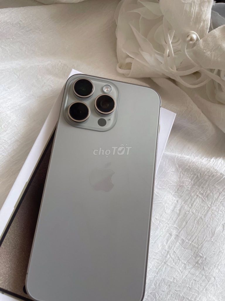 Apple iPhone 15 Pro Max 256GB Xám. Mua bán Điện thoại tại Quận 1 Tp Hồ Chí Minh được đăng bởi Hội Đồ Điện Tử hình 1