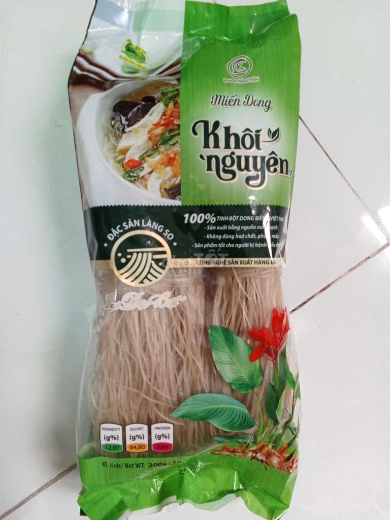Miến Dong Khôi Nguyên 200g. Mua bán Đồ ăn, thực phẩm và các loại khác tại Quận 12 Tp Hồ Chí Minh được đăng bởi Lê Thị Trung Kiên hình 1