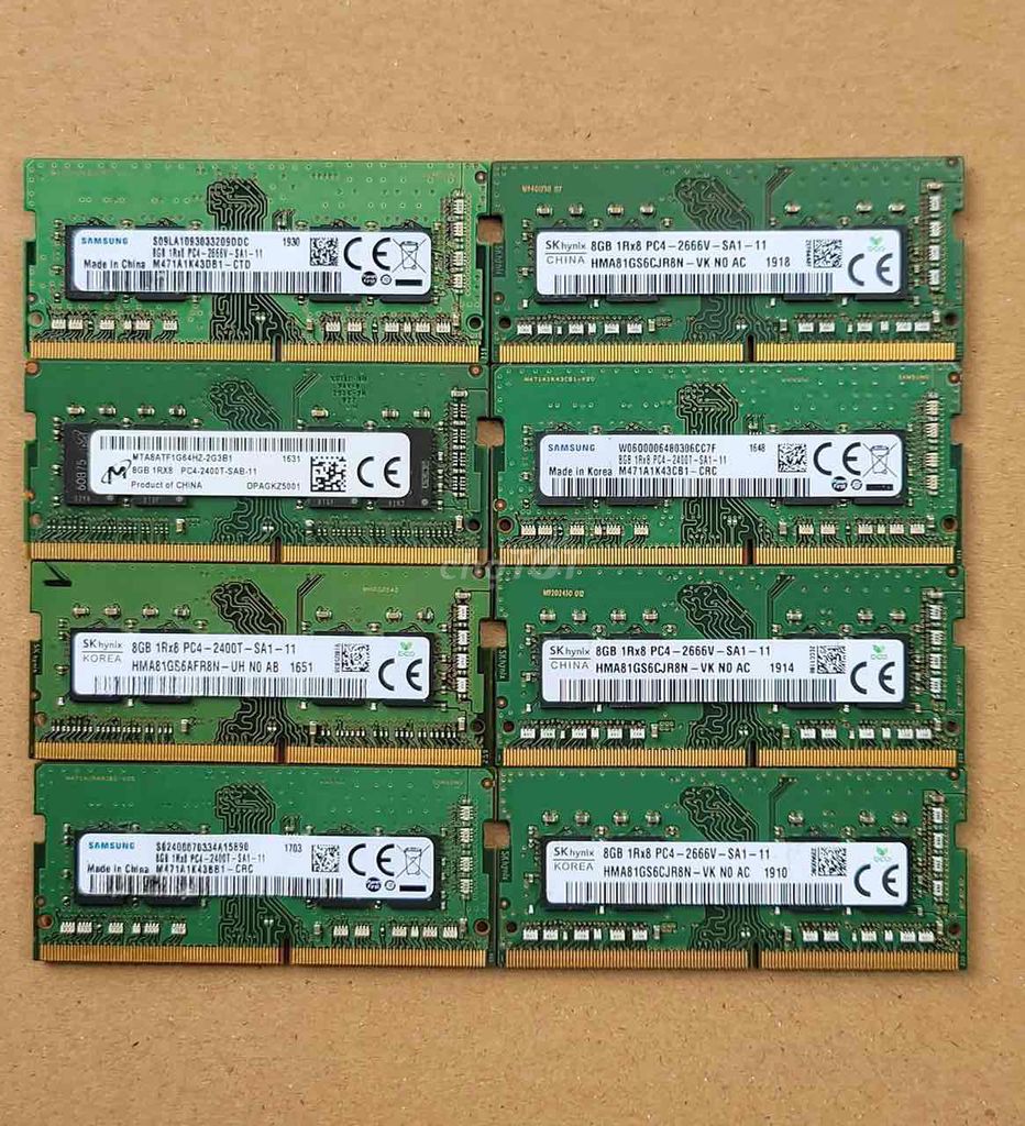 Ram 16G 8g ddr4 Bus 2400/2666/3200mhz usa