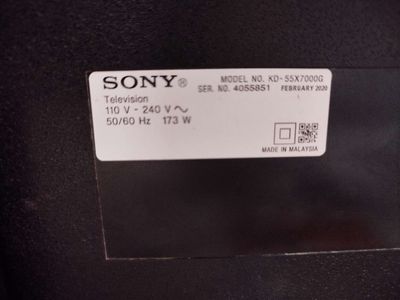 Bán TV Sony 55 inch - SX 2020