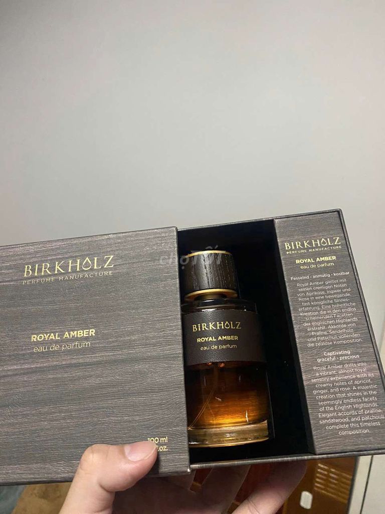 Birkholz Royal Amber 100ml Thanh Lý Nhanh. Mua bán Nước hoa tại Quận 7 Tp Hồ Chí Minh được đăng bởi Thái Hoàng hình 1