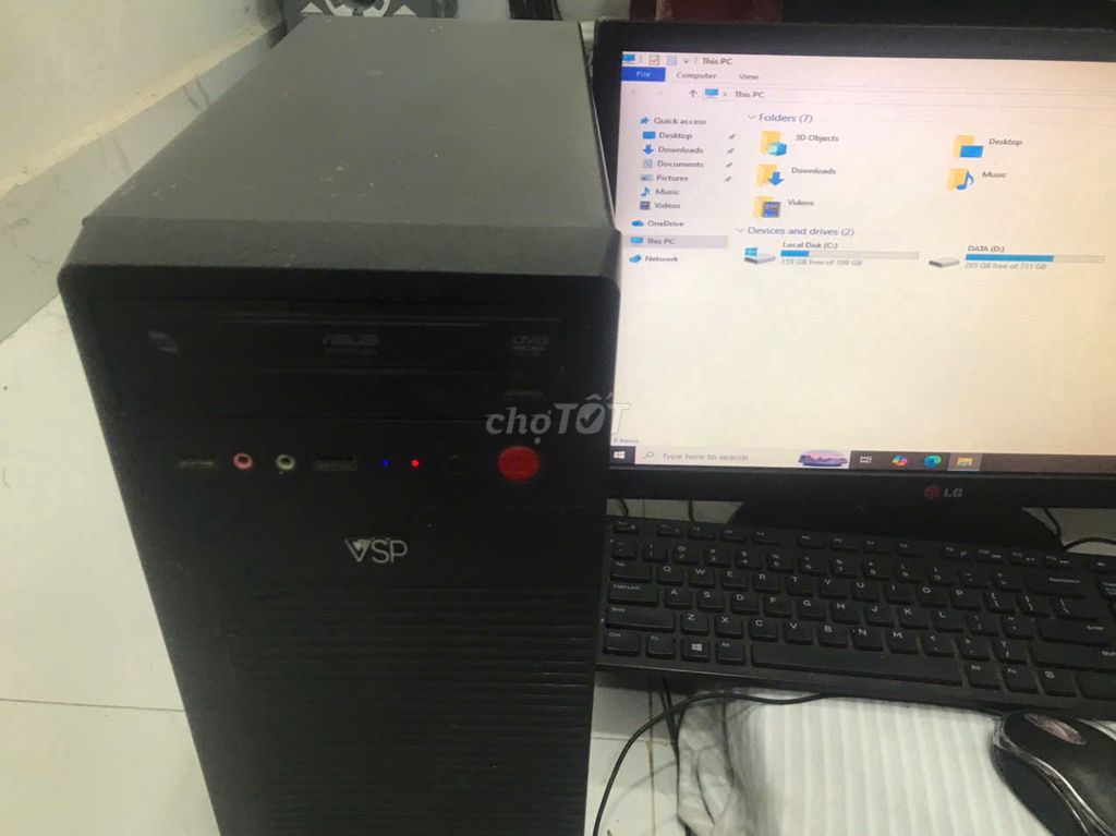 Máy tính để bàn Asus H81 Ram 8Gb. Mua bán Máy tính để bàn tại Huyện Xuyên Mộc Bà Rịa - Vũng Tàu được đăng bởi Trần Văn Đức hình 1