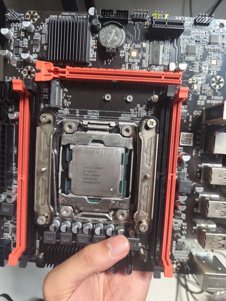 Bo mạch chủ X99 E5 1650v4 Đen, Cam. Mua bán Linh kiện (RAM, Card...) tại Huyện Cái Bè Tiền Giang được đăng bởi Hoàng Tỷ hình 1