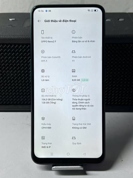 OPPO Reno2 F 128GB Xanh ngọc. Mua bán Điện thoại tại Quận 1 Tp Hồ Chí Minh được đăng bởi Hội Đồ Điện Tử hình 1
