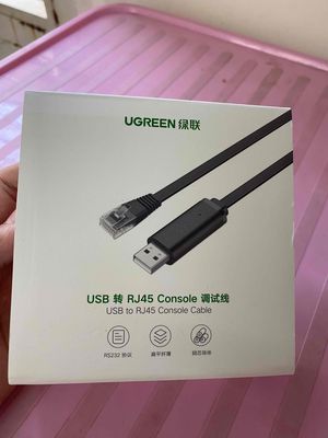 Cáp LTrình Console USB To RJ45 FTDI Ugreen 50773