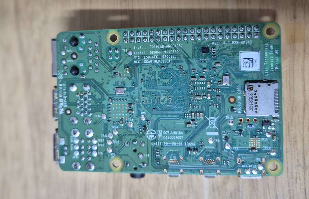 Raspberry Pi 4B 4GB/128GB Xanh lá. Mua bán Linh kiện (RAM, Card...) tại Thành phố Thủ Đức Tp Hồ Chí Minh được đăng bởi Thân Tấn Thái hình 1