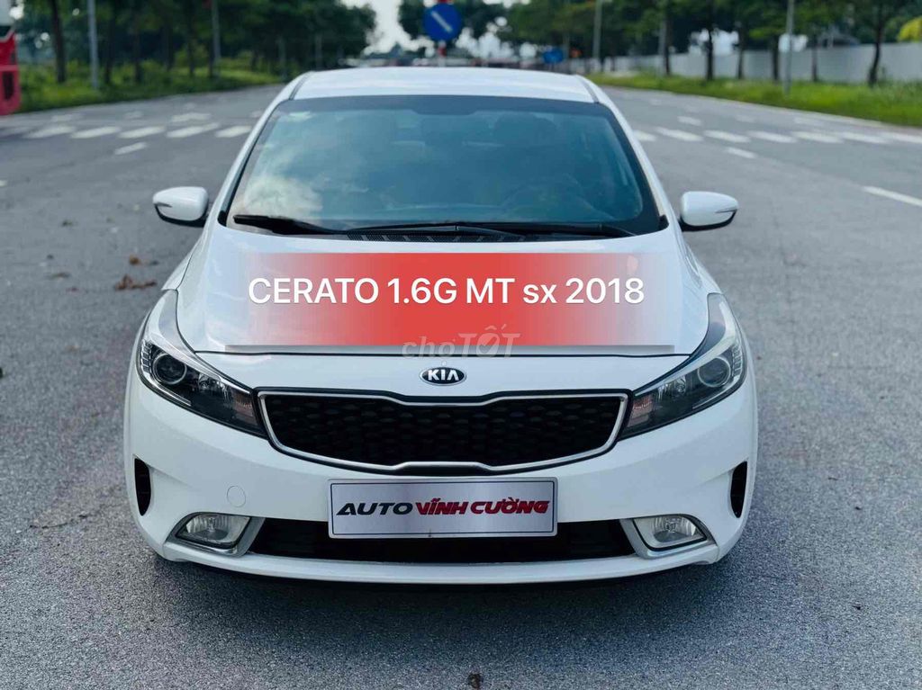 Kia Cerato 2018 1.6G MT Trắng