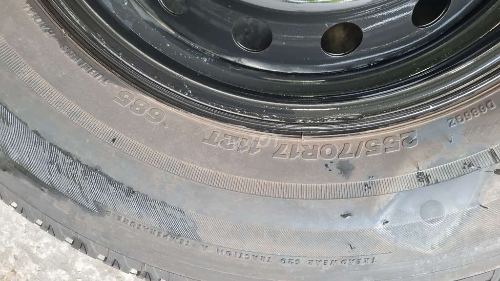 Mâm Lốp Bridgestone Dueler H/T 255/70R17 Mới 100%. Mua bán Phụ tùng xe tại Huyện Tháp Mười Đồng Tháp được đăng bởi Quốc Huy  hình 4